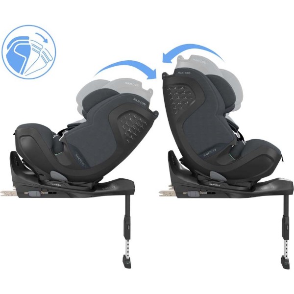 Фото - Автокресло Maxi-Cosi Pearl XL Slide Pro Authentic Graphite