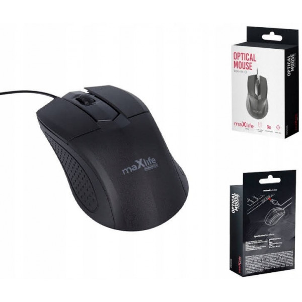 Фото - Мышь проводная Maxlife MXHM-01