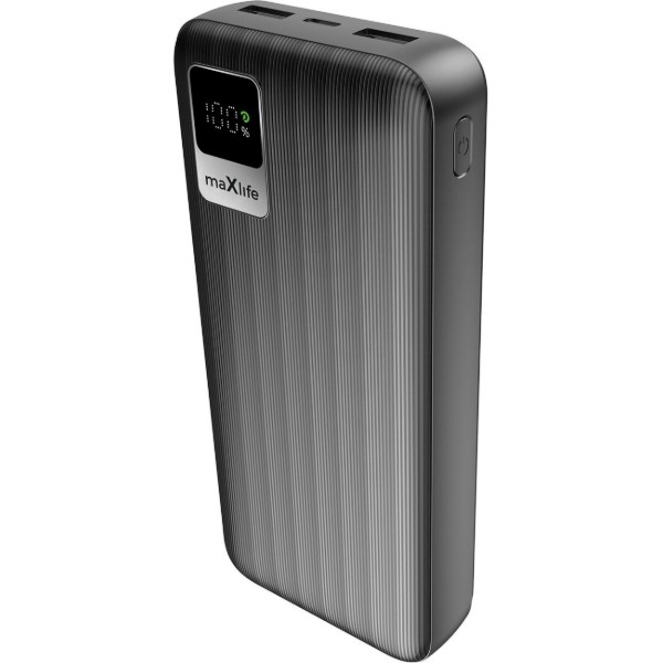 Фото - Батарея мобільна Maxlife power bank MXPB-07 20000 mAh black