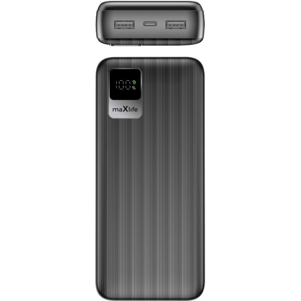 Фото - Батарея мобільна Maxlife power bank MXPB-07 20000 mAh black