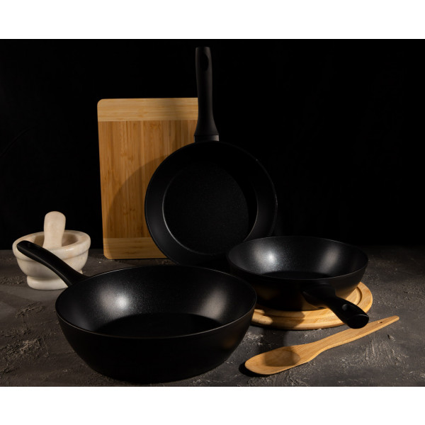 Фото - Уцінка - Сковорода універсальна Maxmark МК-NQ45124 24 см