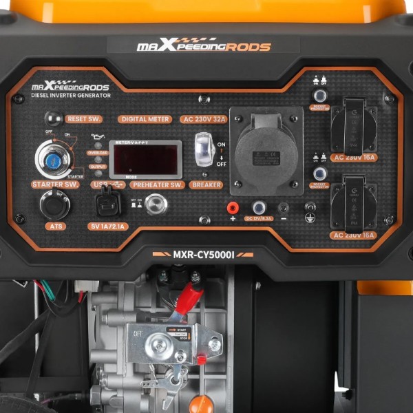 Фото - Генератор дизельний MaXpeedingRods MXR-CY5000i