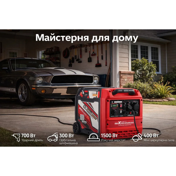Фото - Генератор инверторный MaXpeedingRods MXR6000GT