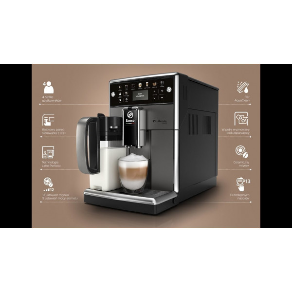 Фото - Кофемашина Saeco PicoBaristo Deluxe SM5570/10
