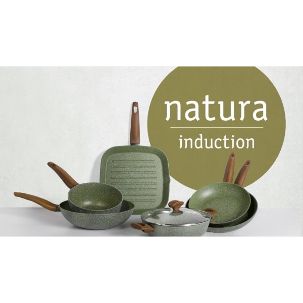 Фото - Сотейник TVS Natura Induction 24 см (8000807044926)