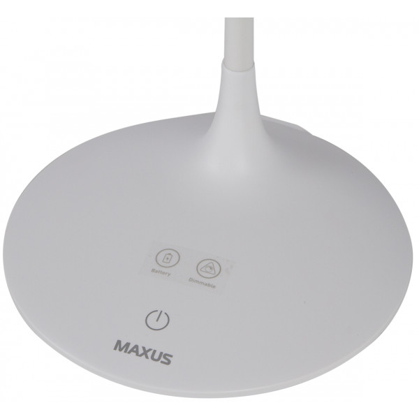 Фото - Настільна лампа Maxus Desk lamp DKL 6W 4100K WH square (1-DKL-001-01)