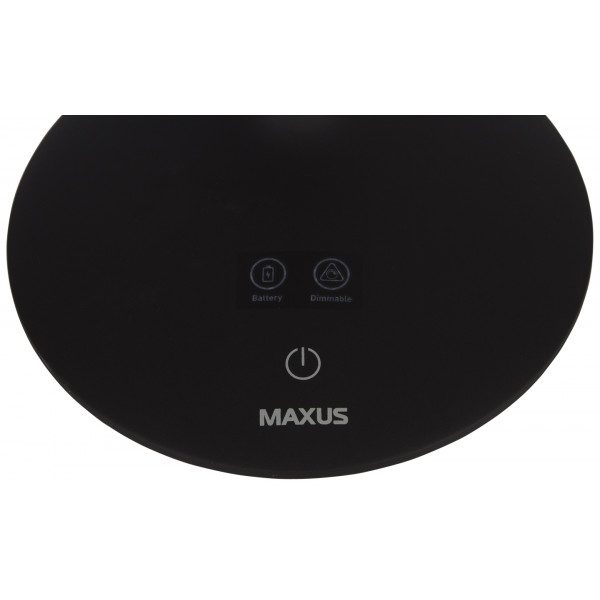 Фото - Настольная лампа Maxus DKL 6W 4100K BK square (1-DKL-002-01)