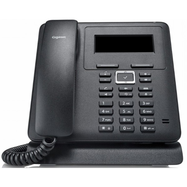 Фото - Телефон бездротовий Gigaset MAXWELL BASIC IM BLACK (S30853H4002R101)