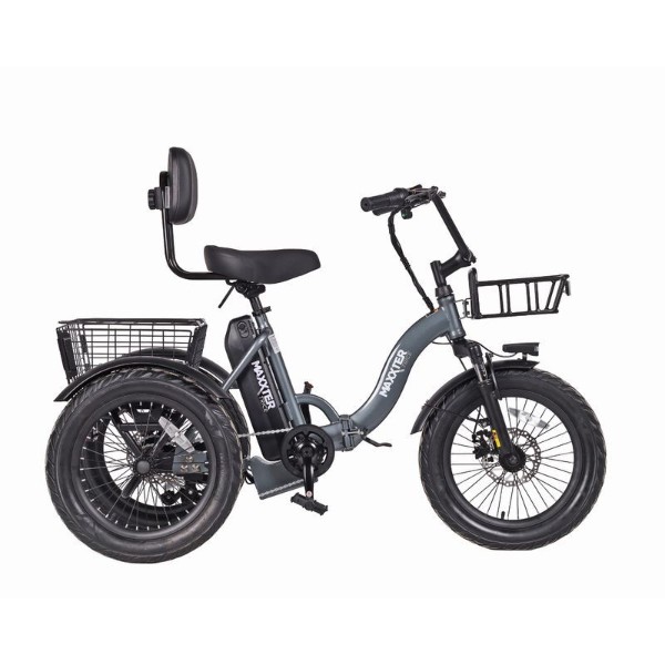 Фото - Электровелосипед Maxxter Trice gray