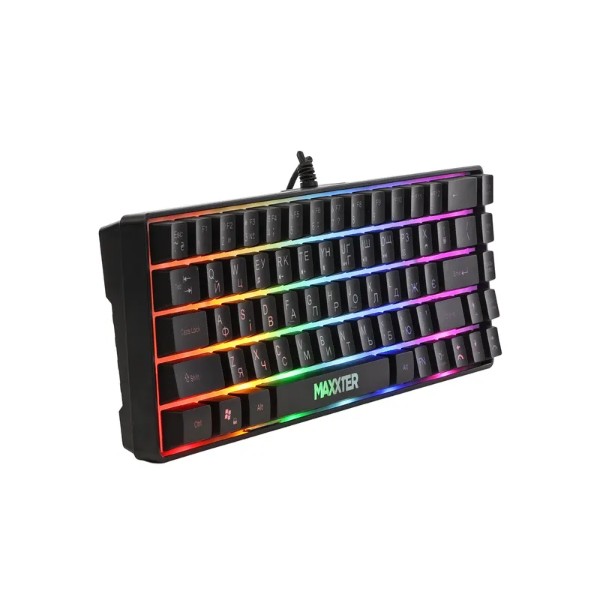 Фото - Клавиатура проводная игровая Maxxter  KBG-C03BUL-UA
