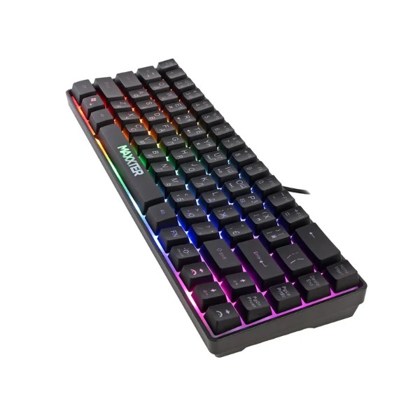 Фото - Клавиатура проводная игровая Maxxter  KBG-C03BUL-UA