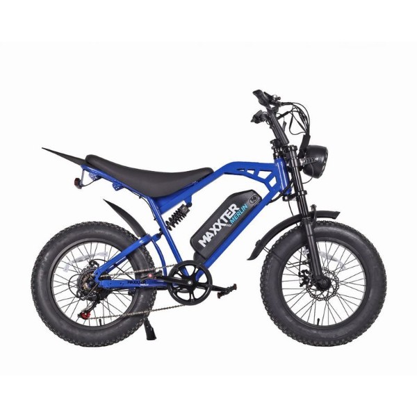 Фото - Електровелосипед Maxxter Merlin dark blue