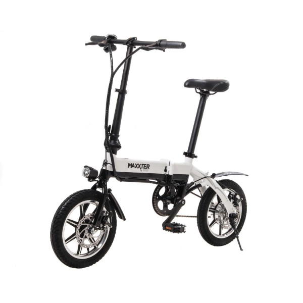 Фото - Электровелосипед Maxxter Mini 14'' Black-White