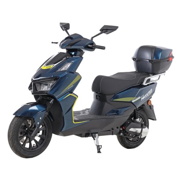 Фото - Электроскутер Maxxter LEON Blue Фото - Электроскутер Maxxter LEON Blue