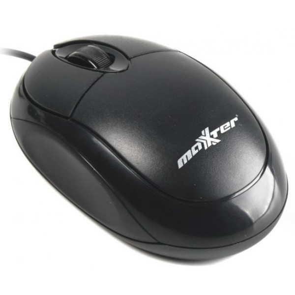 Фото - Миша дротова Maxxter Mc-107BK черная USB
