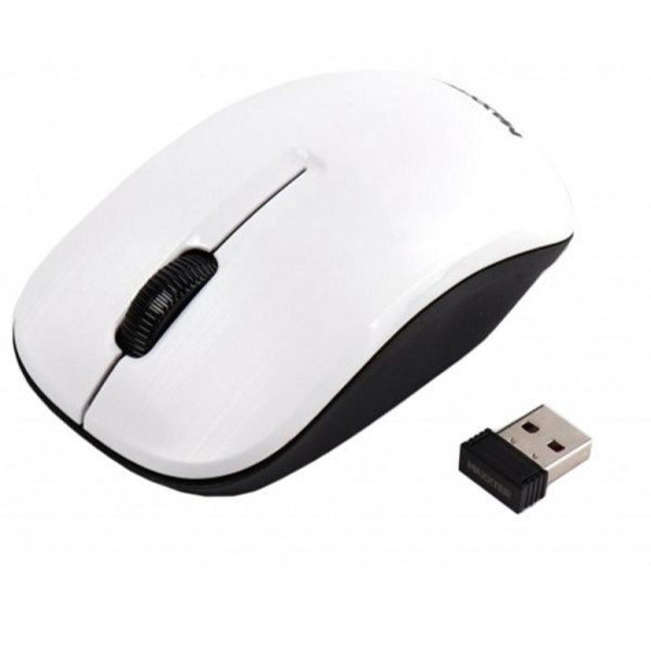 Фото - Мышь беспроводная Maxxter Mr-333-W White USB Фото - Мышь беспроводная Maxxter Mr-333-W White USB