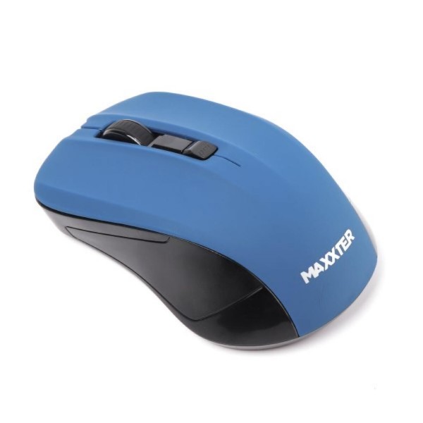 Фото - Миша бездротова Maxxter Mr-337-Bl Blue USB