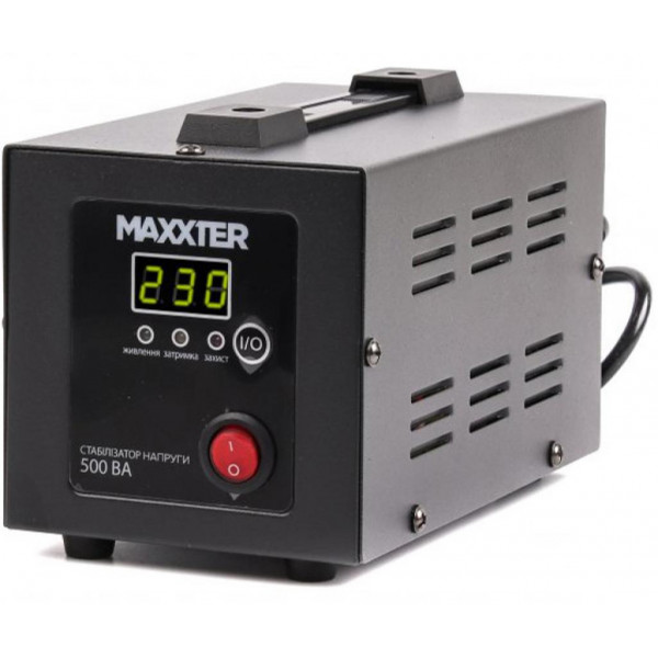 Фото - Стабілізатор напруги Maxxter MX-AVR-E500-01