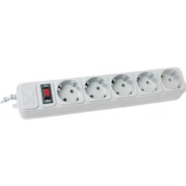 Фото - Сетевой фильтр Maxxter SPM5-G-6G, 1,8 м кабель, 5 розеток, сірий Фото - Сетевой фильтр Maxxter SPM5-G-6G, 1,8 м кабель, 5 розеток, сірий