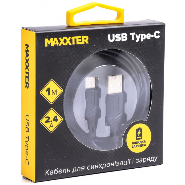 Фото - Кабель Maxxter UB-C-USB-02-1m