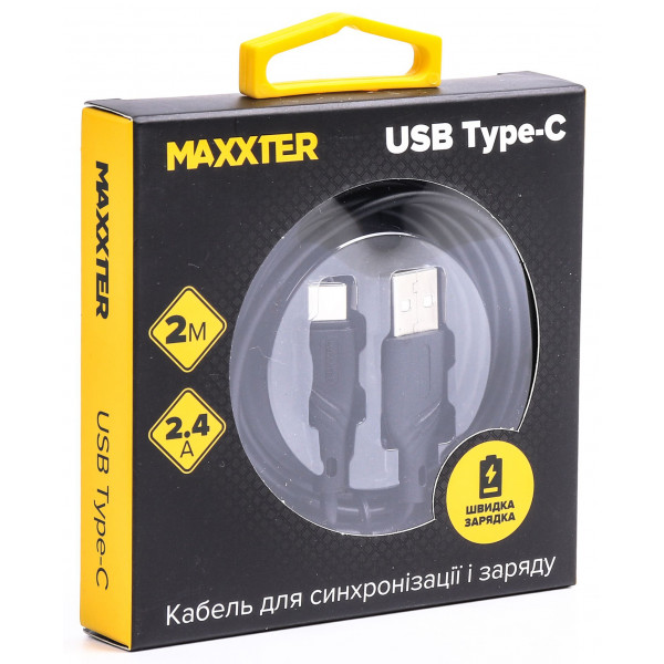 Фото - Кабель Maxxter UB-C-USB-02-2m