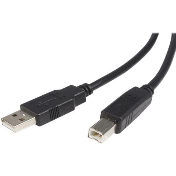 Фото - Кабель USB type A - USB type B Maxxter USB 2.0 AM - USB 2.0 BM 1m Ferrite (UF-AMBM-1M)