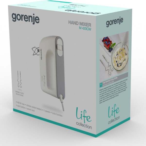Фото - Міксер Gorenje M 420 CW