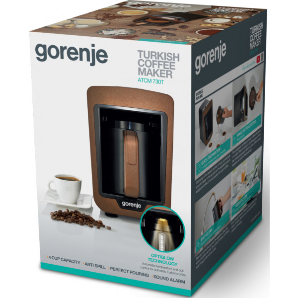 Фото - Уценка - Кофеварка капельная Gorenje ATCM 730 T (E100ACM)