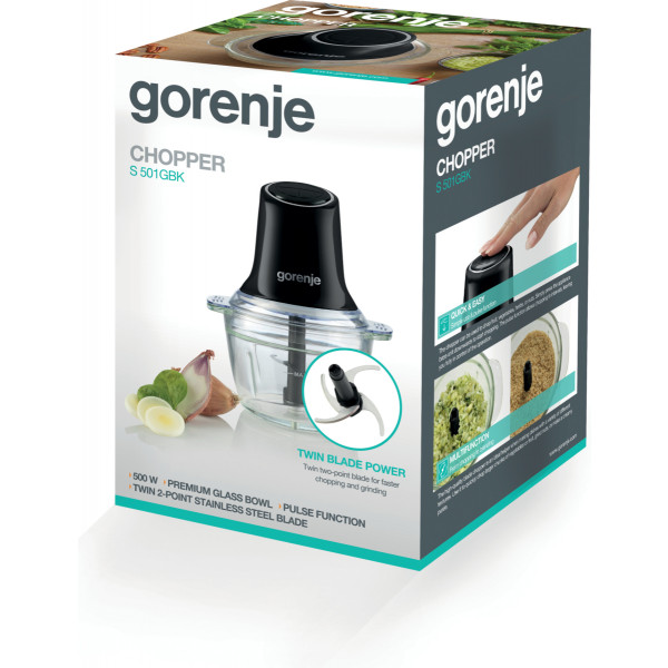 Фото - Уцінка - Подрібнювач Gorenje S501GBK