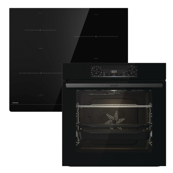 Фото - Духовой шкаф + варочная панель индукционная Gorenje BOS6737E06BG + IT40SC