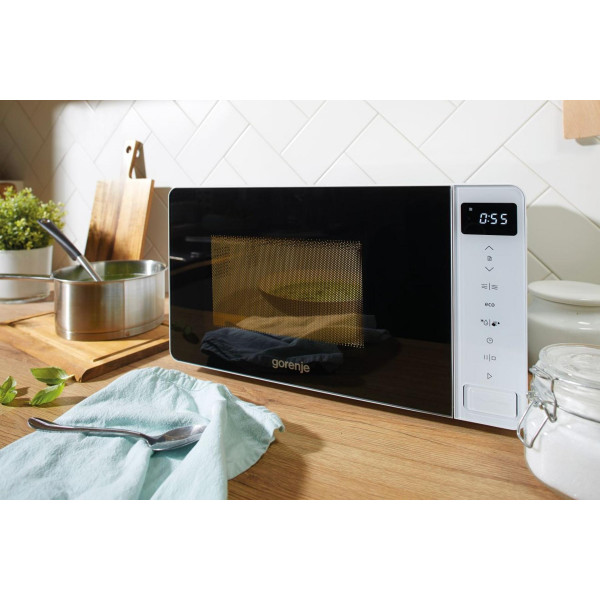 Фото - Мікрохвильова піч (НВЧ) Gorenje MO20S4W