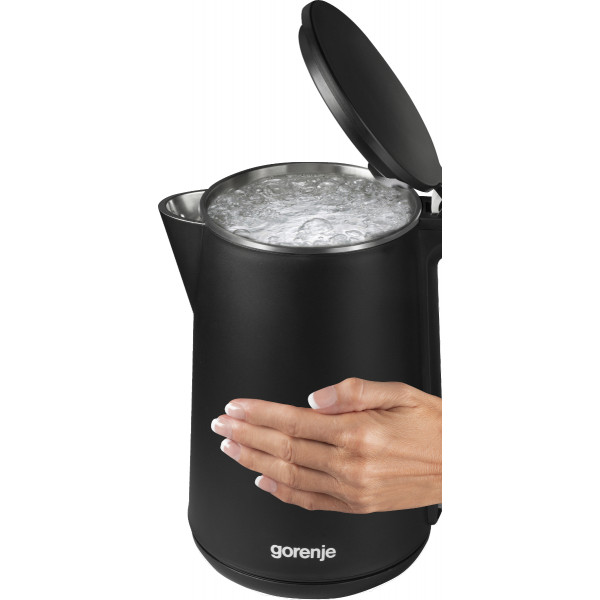 Фото - Уцінка - Електричний чайник Gorenje K 15 DWBK