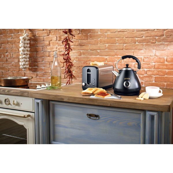 Фото - Електричний чайник Gorenje K 17 CLBK
