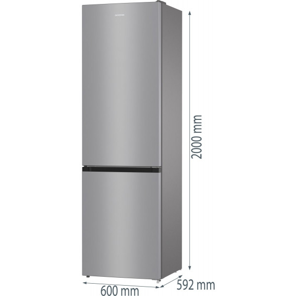 Фото - Холодильник Gorenje NRK6202ES4 (HZF3568SCD)