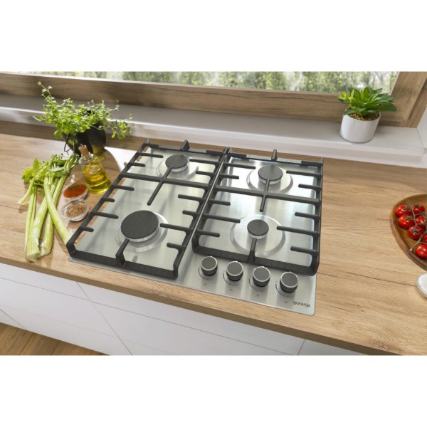 Фото - Духовой шкаф + варочная панель газовая Gorenje BO6737E02XK + G642ABX