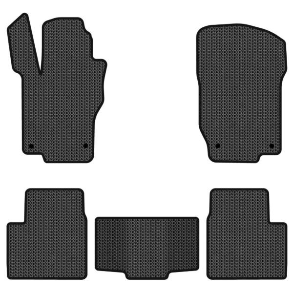 Фото - EVA коврики в салон авто EVAtech для ML-Class (W164) Mercedes-Benz 2005-2011 2 поколение SUV EU MB1800C5MS4SBB