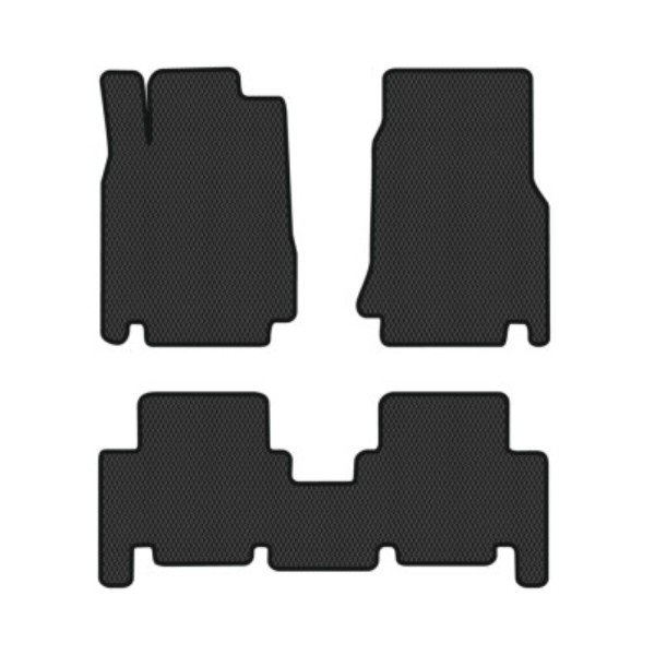 Фото - Коврики из экокожи в салон авто EVAtech для A-Class (W168) Short Mercedes-Benz 1997-2004 1 поколение Htb EU (MB21401Z3BBB)