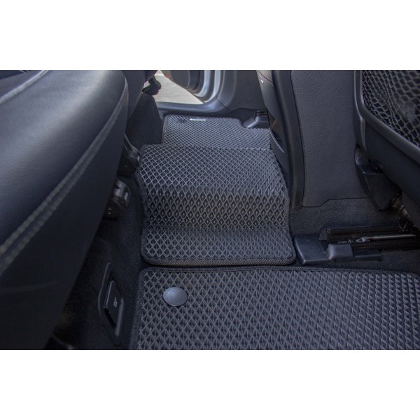 Фото - Коврики из экокожи в салон авто EVAtech для ML-Class (W166) Mercedes-Benz 2011-2015 1 поколение SUV EU (MB21534C5MS8BBB)