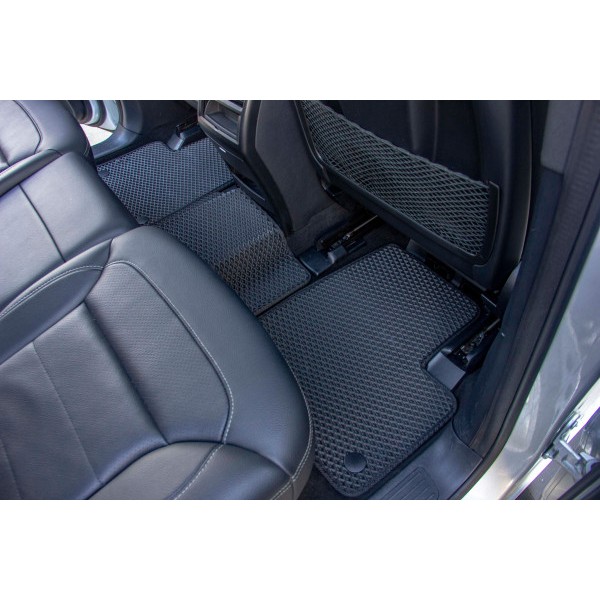 Фото - Коврики из экокожи в салон авто EVAtech для ML-Class (W166) Mercedes-Benz 2011-2015 1 поколение SUV EU (MB21534C5MS8BBB)
