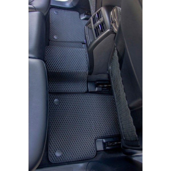 Фото - Коврики из экокожи в салон авто EVAtech для ML-Class (W166) Mercedes-Benz 2011-2015 1 поколение SUV EU (MB21534C5MS8BBB)