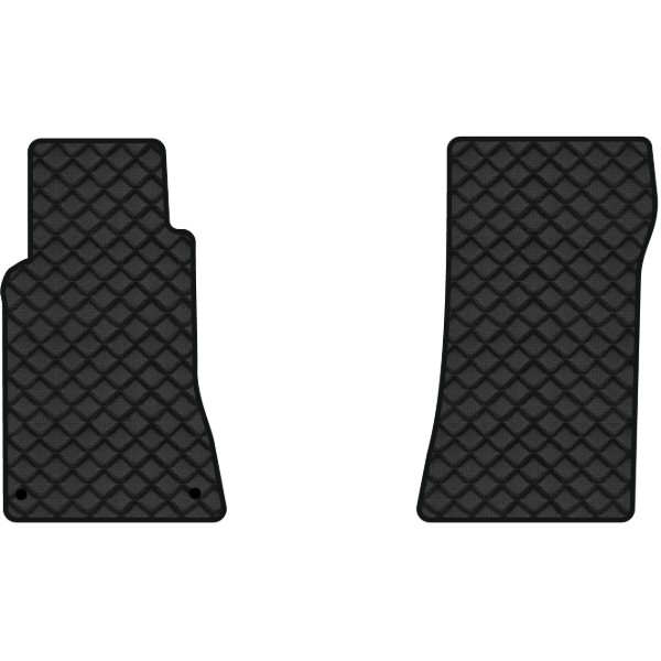 Фото - Килимки з екошкіри в салон авто передні EVAtech ECO для C-Class (W203) RWD Mercedes-Benz 2000-2007 1 покоління Sedan EU (MB3152AB2MS2BBB)