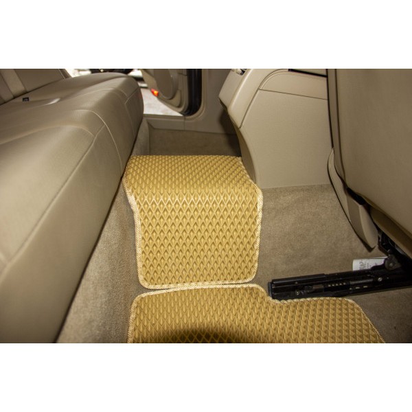 Фото - Коврики из экокожи в салон авто EVAtech для C-Class (W204) Mercedes-Benz 2007-2015 1 поколение Sedan EU (MB3156C5MS2BBB)