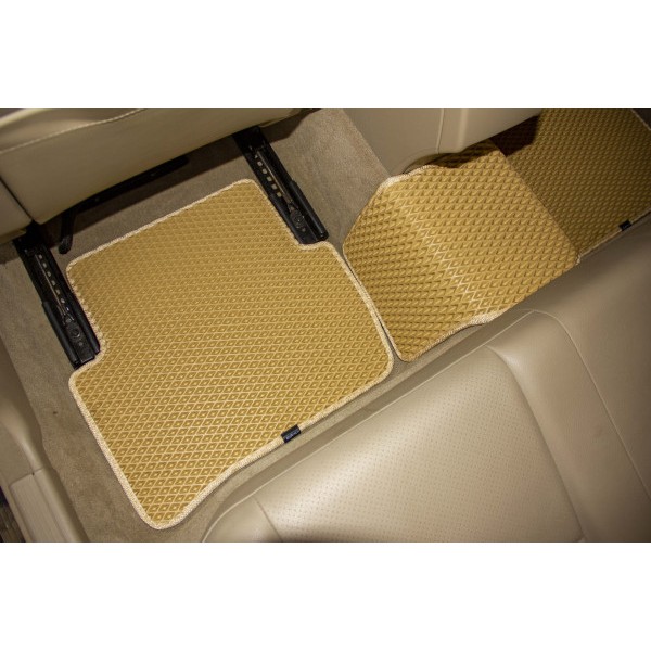 Фото - Коврики из экокожи в салон авто EVAtech для C-Class (W204) Mercedes-Benz 2007-2015 1 поколение Sedan EU (MB3156C5MS2BBB)