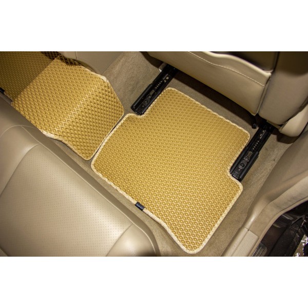 Фото - Коврики из экокожи в салон авто EVAtech для C-Class (W204) Mercedes-Benz 2007-2015 1 поколение Sedan EU (MB3156C5MS2BBB)