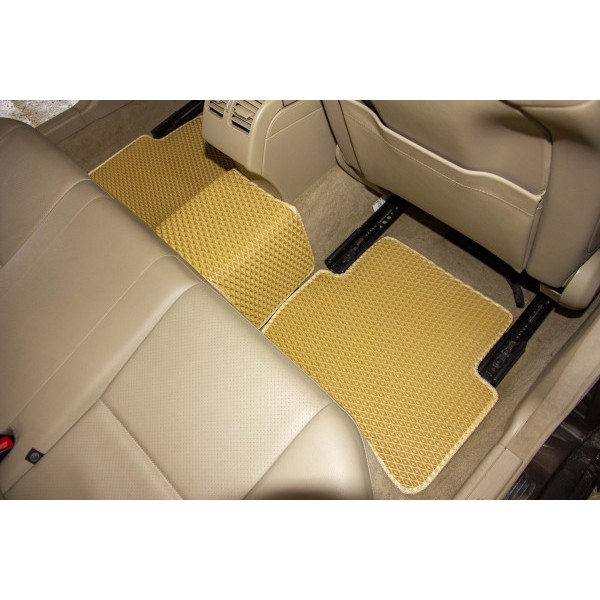 Фото - Коврики из экокожи в салон авто EVAtech для C-Class (W204) Mercedes-Benz 2007-2015 1 поколение Sedan EU (MB3156C5MS2BBB)