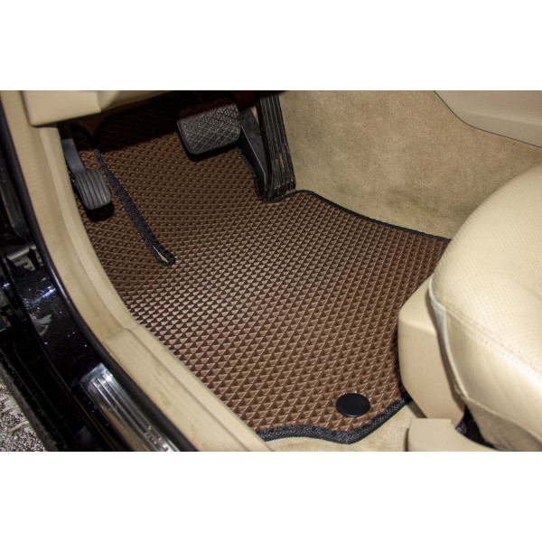 Фото - Коврики из экокожи в салон авто EVAtech для E-Class (W212) Mercedes-Benz 2009-2016 4 поколение Sedan EU (MB3160C5MS2BBB)