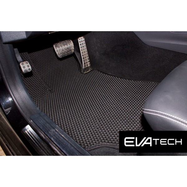 Фото - Коврики из экокожи в салон авто EVAtech для E-Class (W212) Mercedes-Benz 2009-2016 4 поколение Sedan EU (MB3160C5MS2BBB)