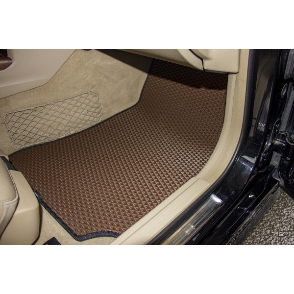 Фото - Коврики из экокожи в салон авто EVAtech для E-Class (W212) Mercedes-Benz 2009-2016 4 поколение Sedan EU (MB3160CB5MS2BBB)