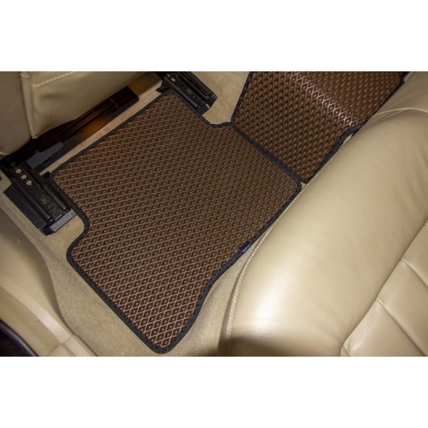 Фото - Коврики из экокожи в салон авто EVAtech для E-Class (W212) Mercedes-Benz 2009-2016 4 поколение Sedan EU (MB3160C5MS2BBB)