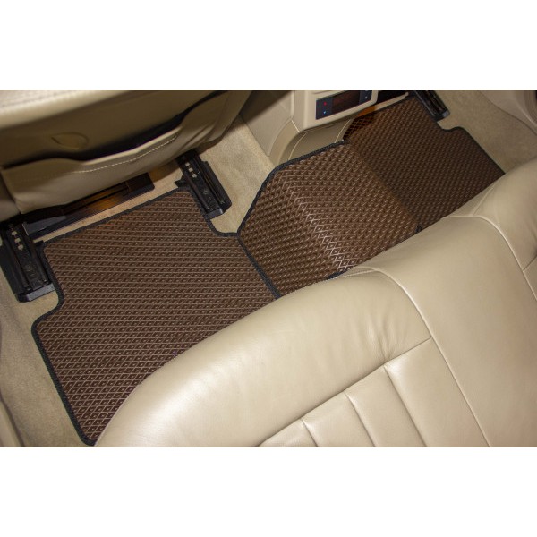 Фото - Коврики из экокожи в салон авто EVAtech для E-Class (W212) Mercedes-Benz 2009-2016 4 поколение Sedan EU (MB3160CB5MS2BBB)